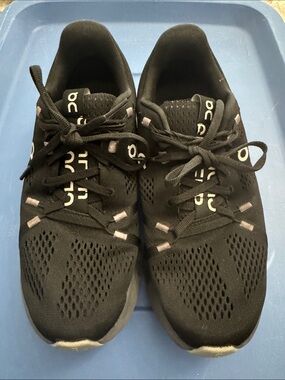 On Running Black Performance Knit Trainers